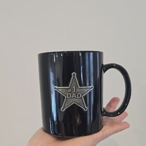 Vintage Dad Black Coffee Mug
